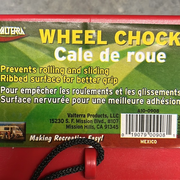 Valterra wheel chock set of 4👏🥰🔥 - Picture 3 of 3
